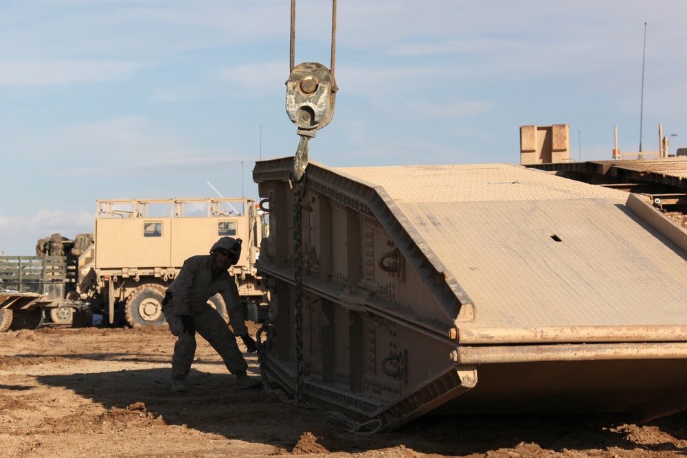 Operation Enduring Freedom- Assualt Vehicle Land Bridge