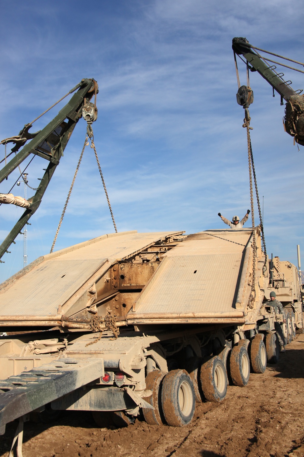 Operation Enduring Freedom- Assualt Vehicle Land Bridge