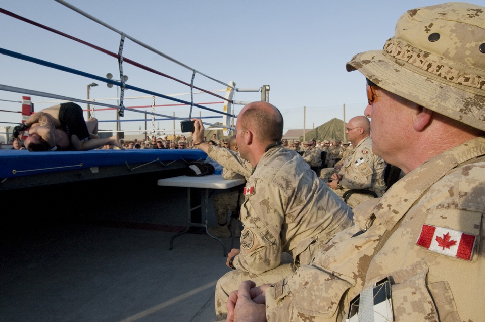 Canadian MMA group fights for KAF service members