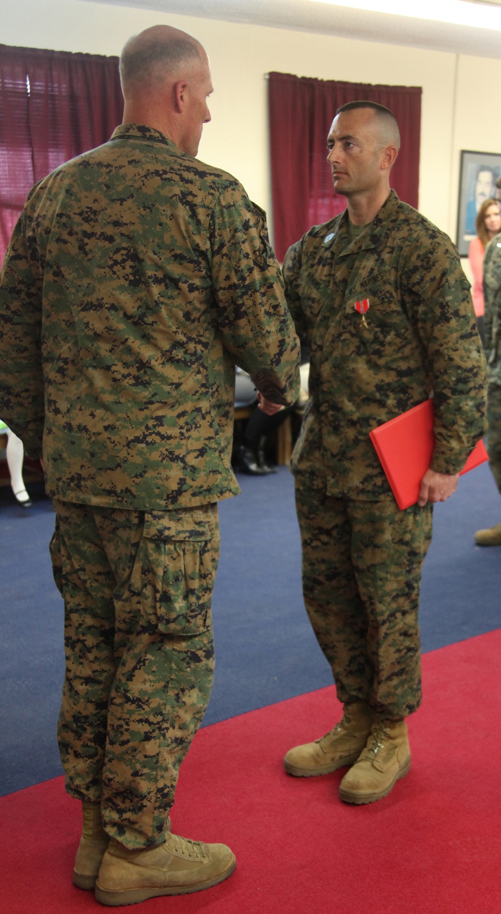 Warlord receives Bronze Star Medal