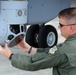 RC-26B Missions Systems Operator conducts preflight optics inspection