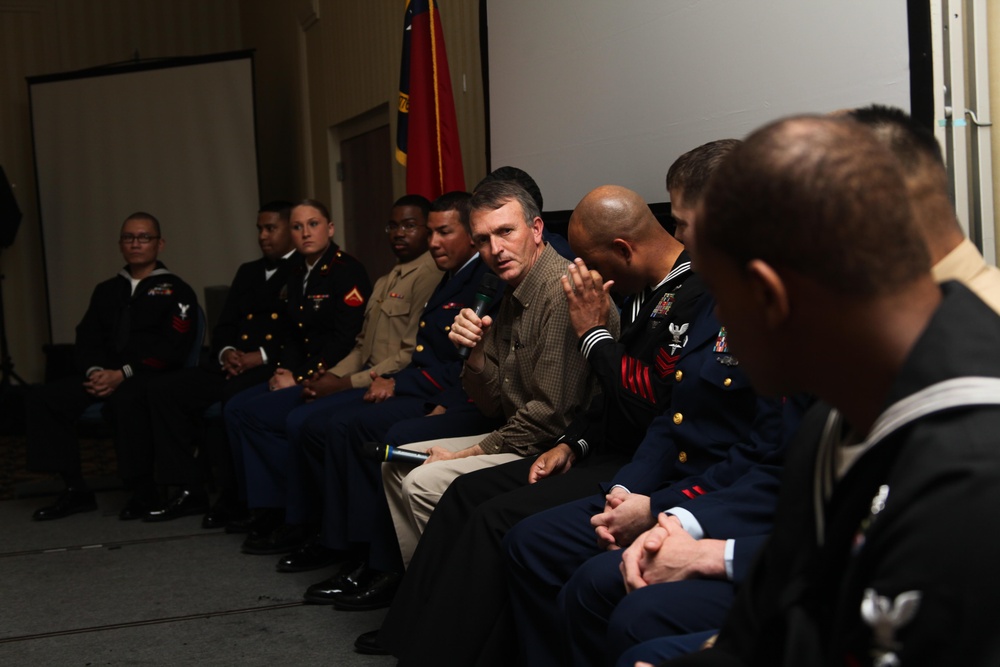 Local service members educate North Carolina teachers on military life