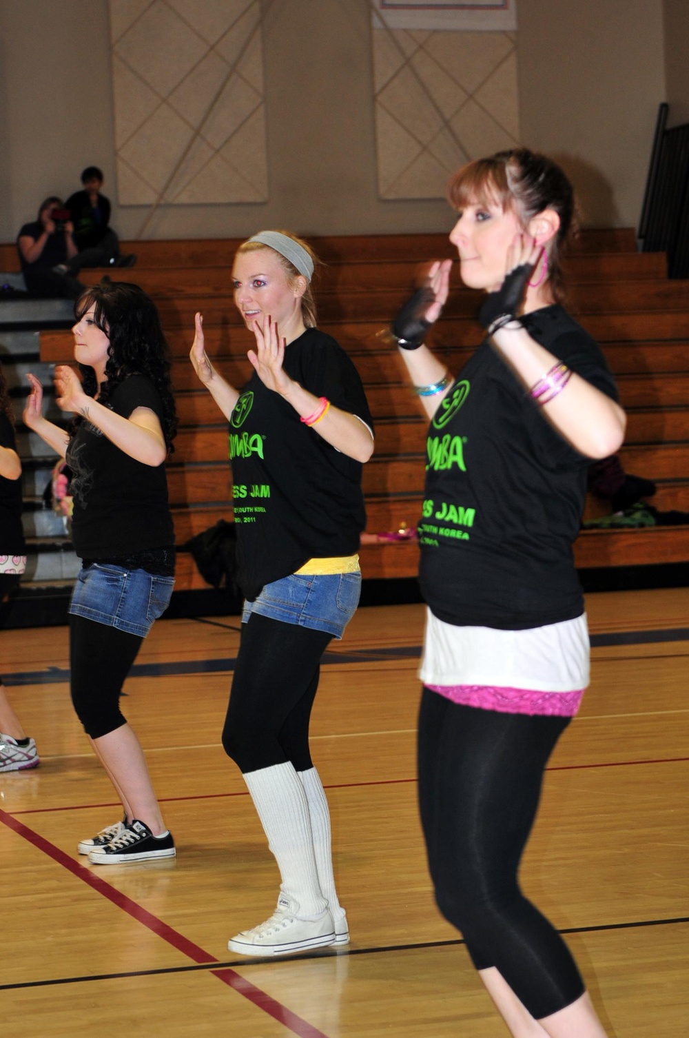 Zumba takes Area I by storm