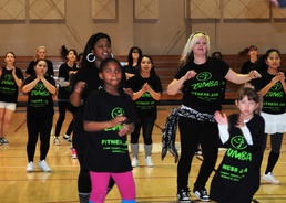 Zumba takes Area I by storm