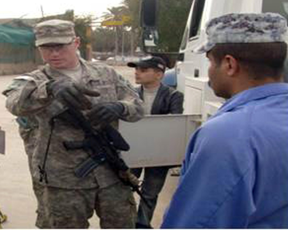 USD-C “Lifeline” Battalion advises  Iraqi Federal Police on vehicle recovery operations