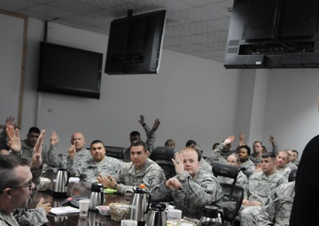 Former Disney VP Conducts Leadership Class