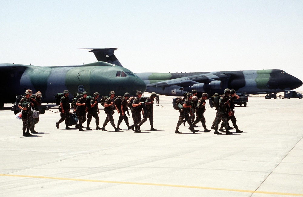 20 years after operations Desert Shield, Desert Storm: Airlift effort was compared to ‘moving a small city’