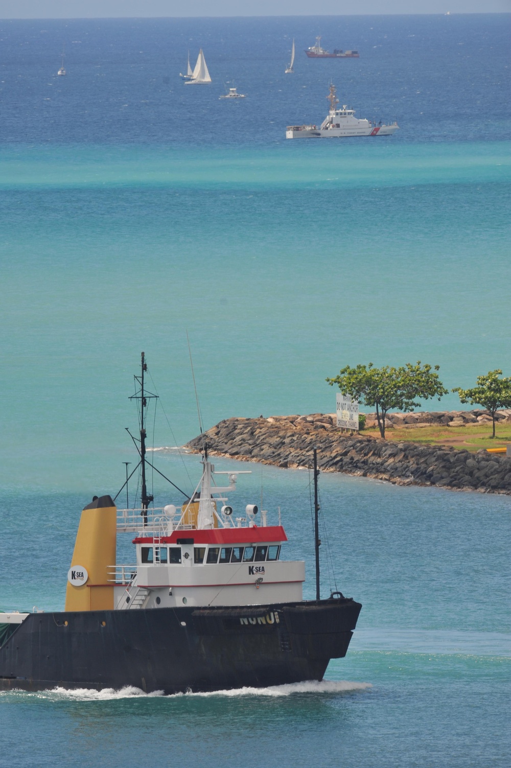 Coast Guard crews stand ready to provide post-tsunami support in the Pacific