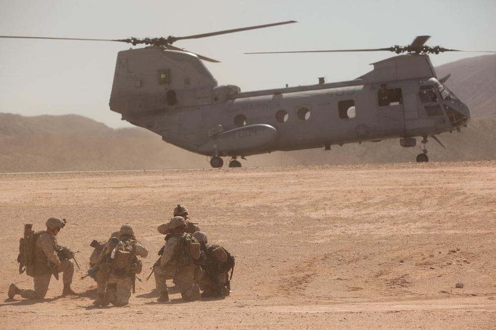 2/7 Marines seize Twentynine Palms Airport