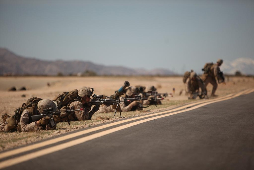 2/7 Marines seize Twentynine Palms Airport