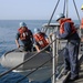 USS Carter Hall Lowers a RHIB