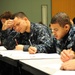 USS Theodore Roosevelt's Sailors Take Advancement Exam