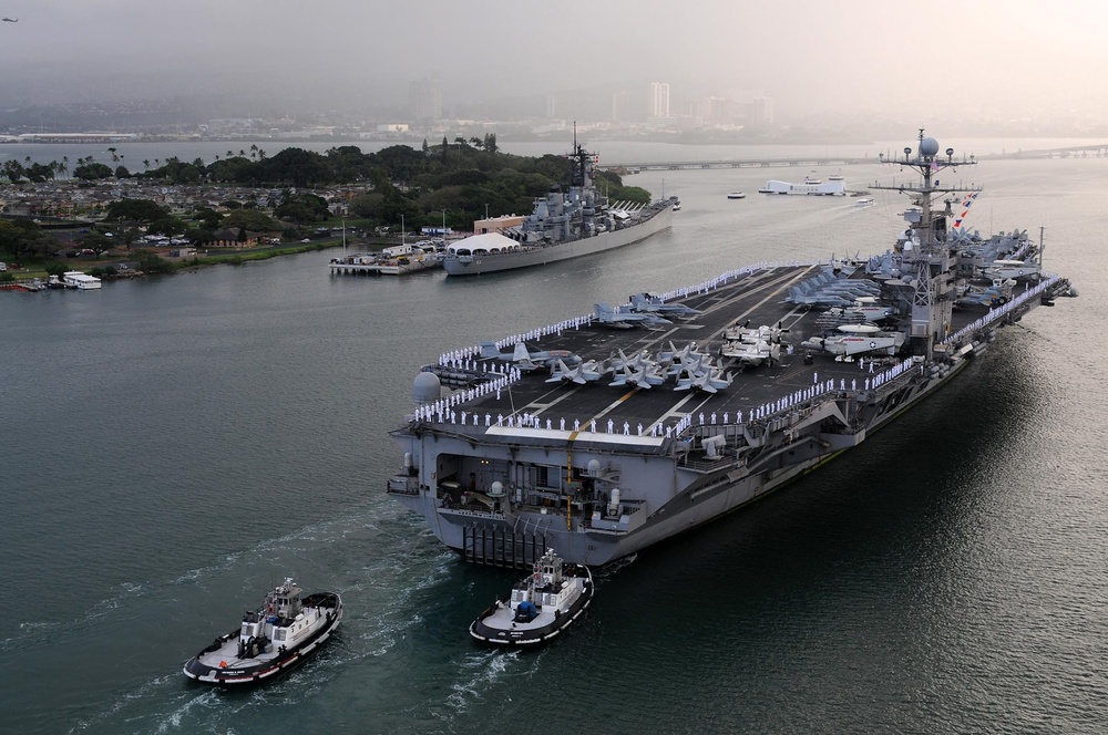 USS Abraham Lincoln Action