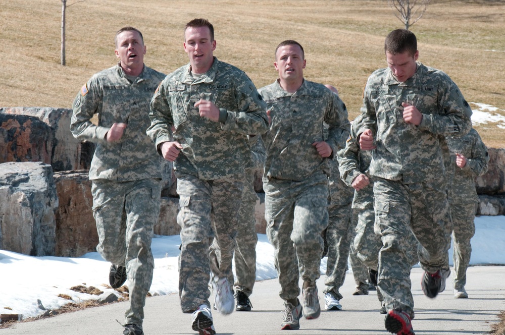 96th SB Best Warriors race to the finish line