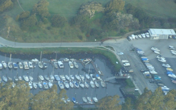 Tsunami effect on Santa Cruz Harbor