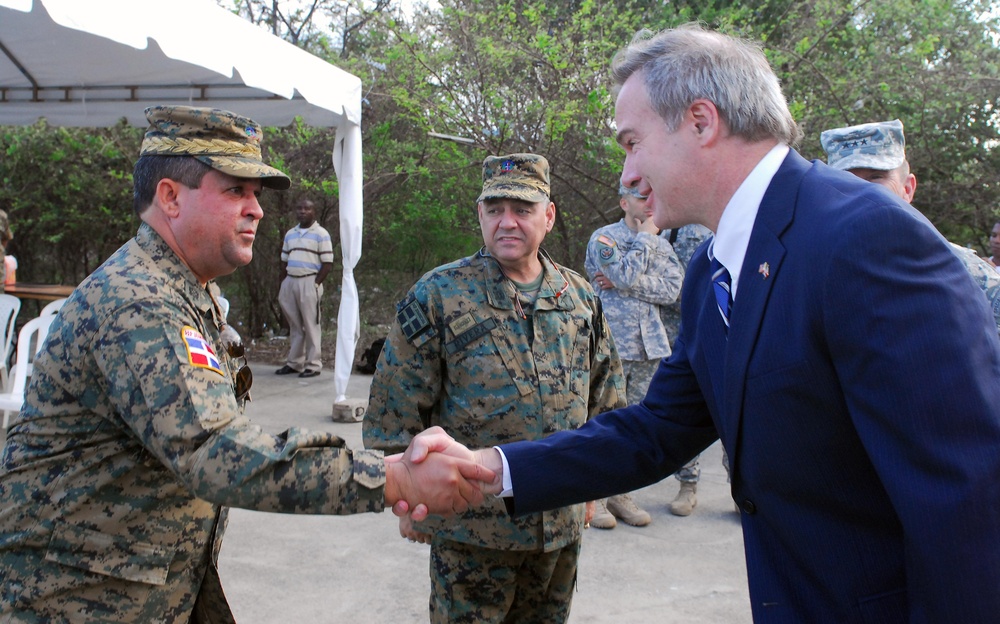 Closing ceremony for Exercise Fused Response 2011
