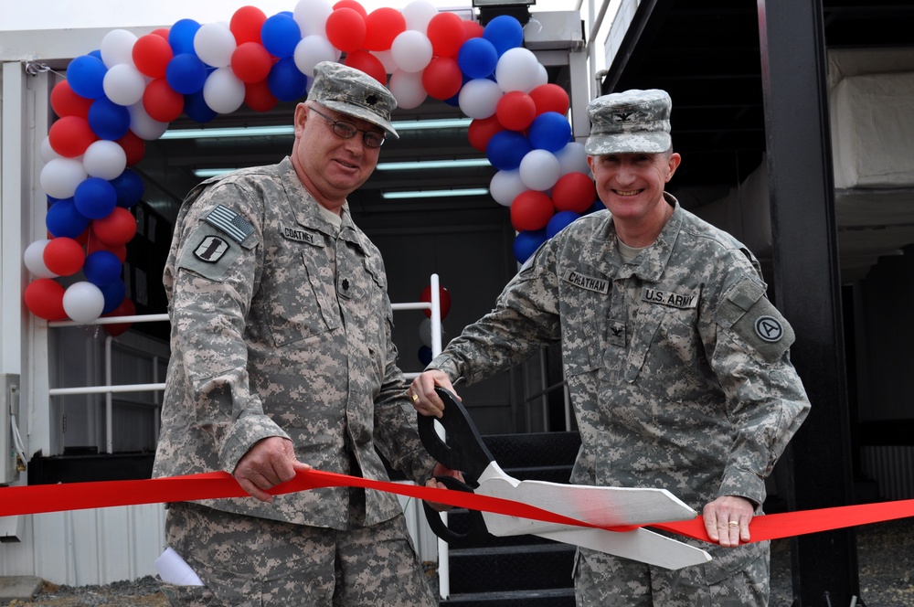 201st oversees opening of new DFAC