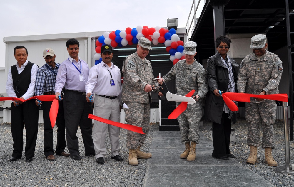 201st oversees opening of new DFAC