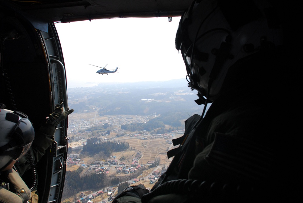 USS Ronald Reagan sailors provide tsunami relief