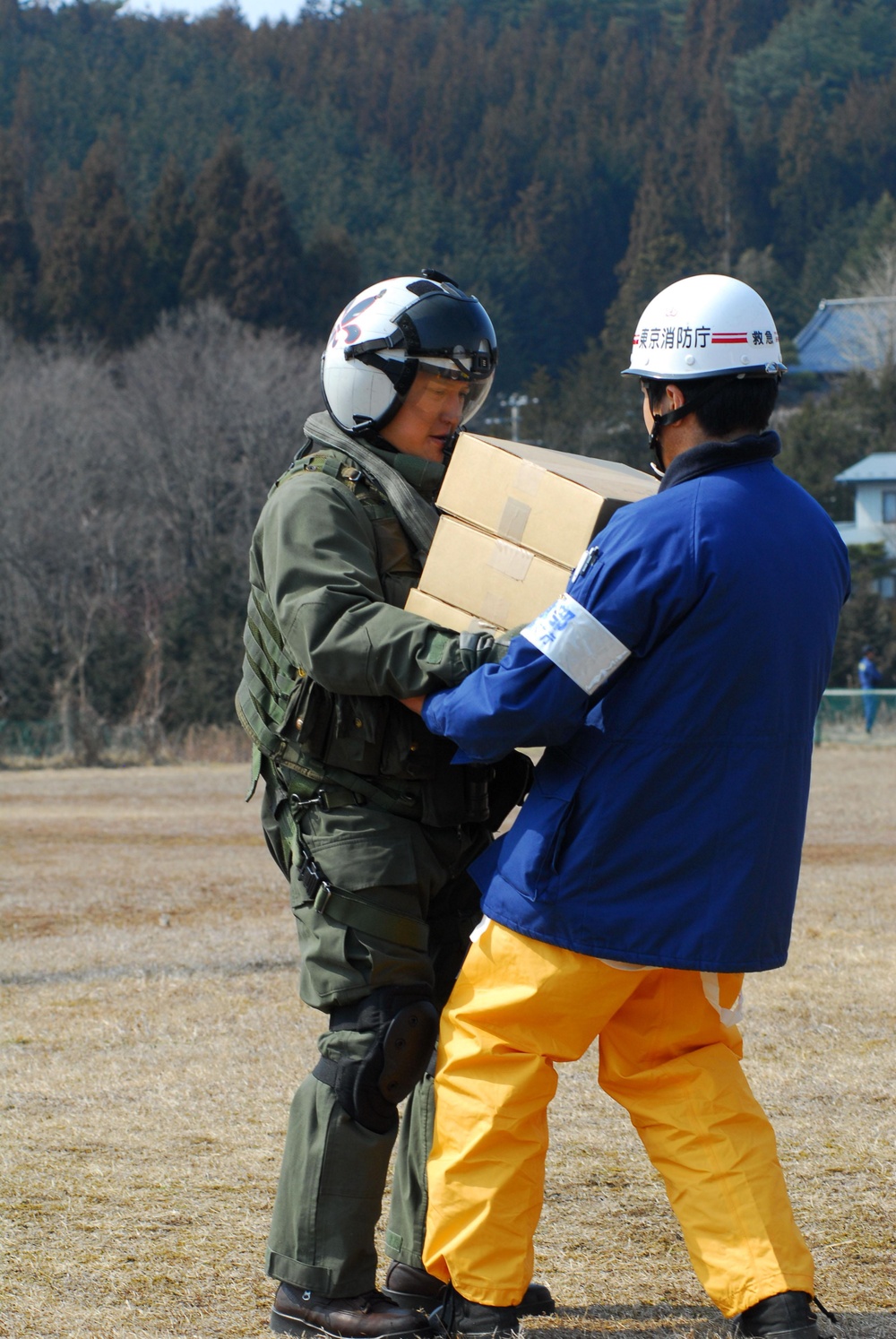 USS Ronald Reagan sailors provide tsunami relief