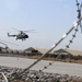 Afghan forces resupply troops with food, ammo