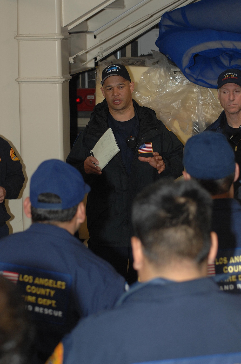 Search and Rescue Teams Prepare for Departure to Ofurnatu, Japan