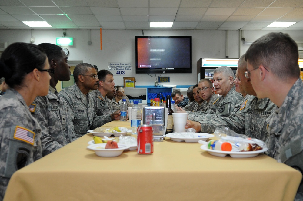 Gen. Ham visits Camp Lemonnier