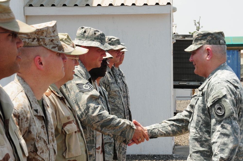 Gen. Ham visits Camp Lemonnier