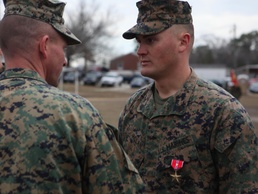 Valor in the face of the enemy