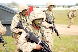 New father inspires honor platoon