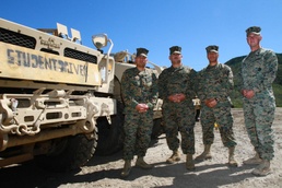 Division licensing Marine named motor transport operations chief of the year