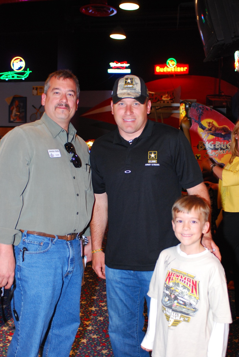 NASCAR drivers and PRN host radio show at Bragg