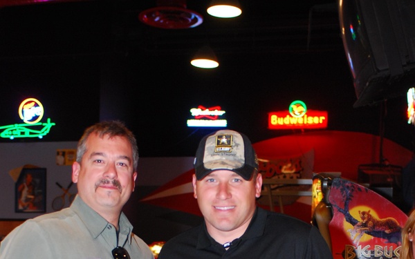 NASCAR drivers and PRN host radio show at Bragg