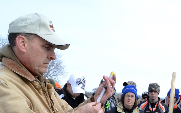 DNR visits Black Bear Den at Camp Ripley