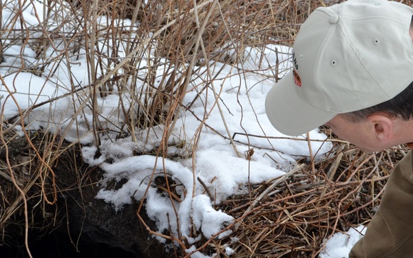 DNR visits Black Bear Den at Camp Ripley