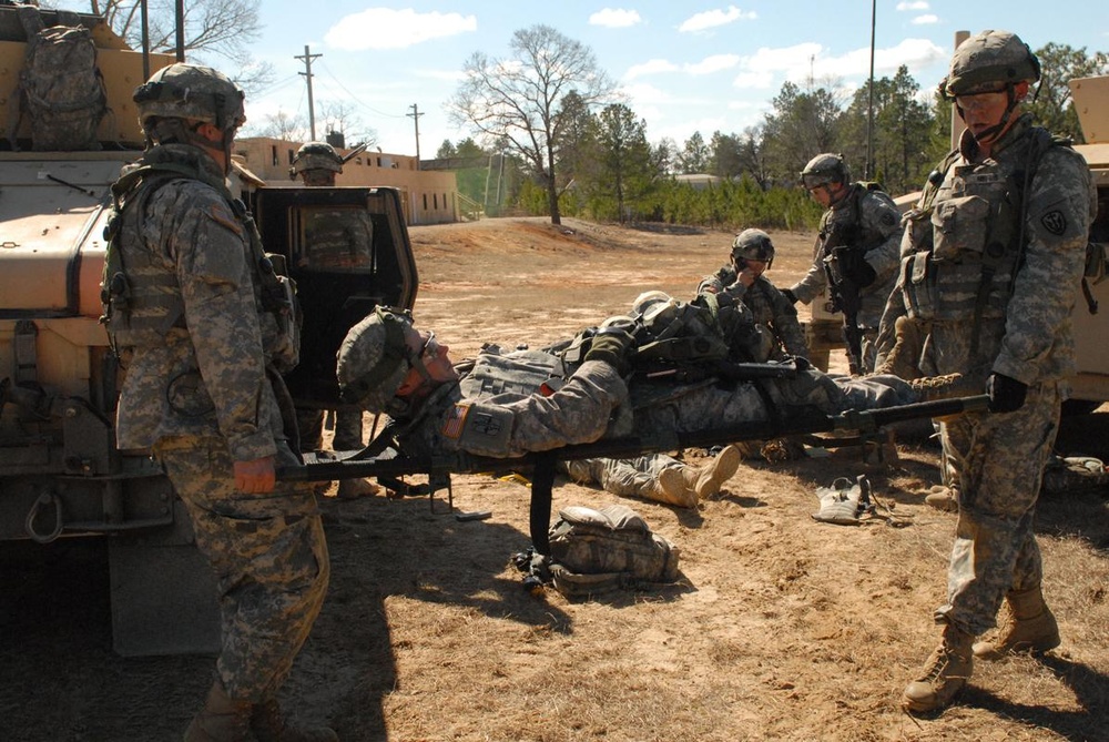 Phantom Trackers take down enemy combatants during JRTC training rotation