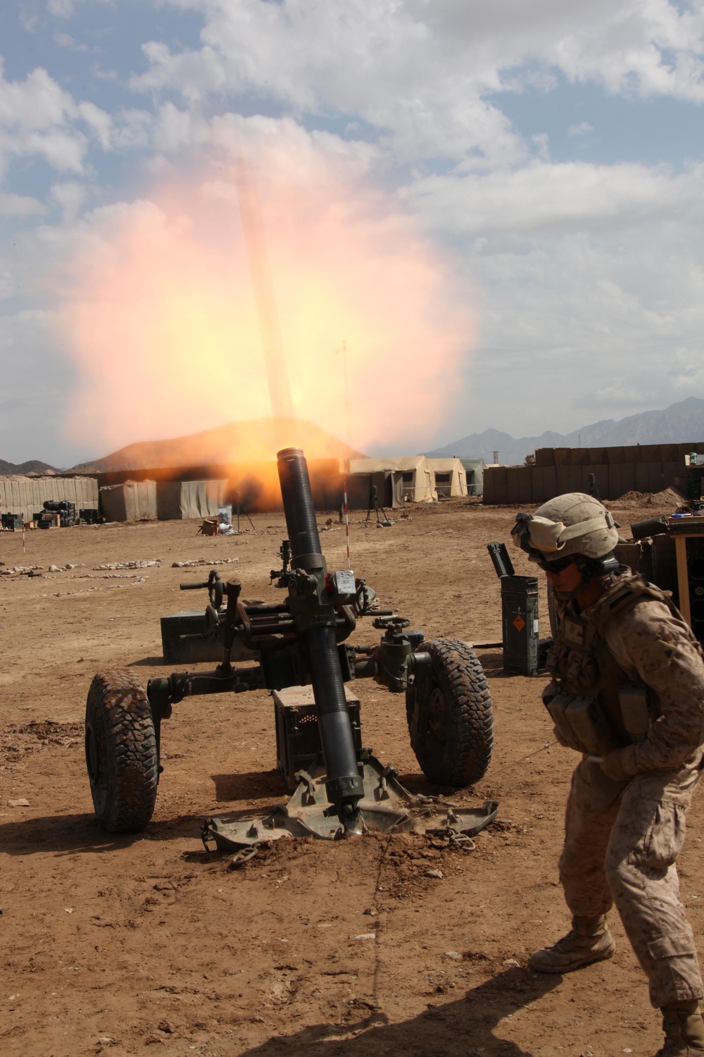 Operation Enduring Freedom- Mortars