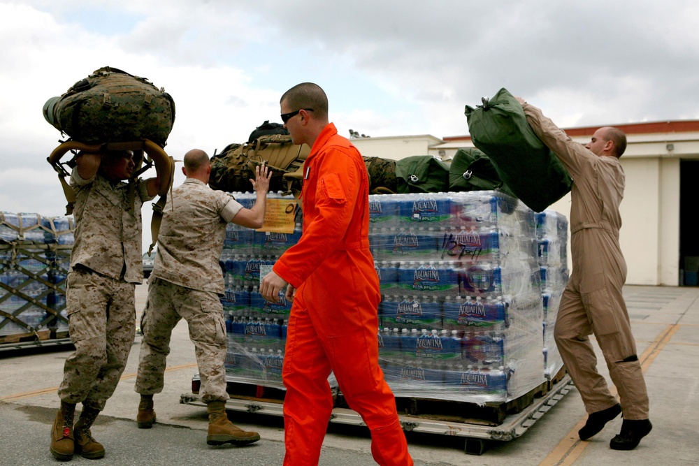 III MEF Marines prepare to provide assistance following tsunami in Japan