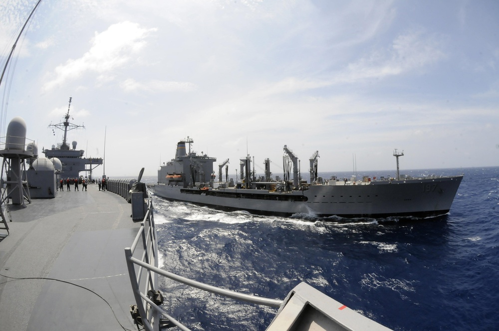 DVIDS - Images - USS Blue Ridge action [Image 1 of 2]