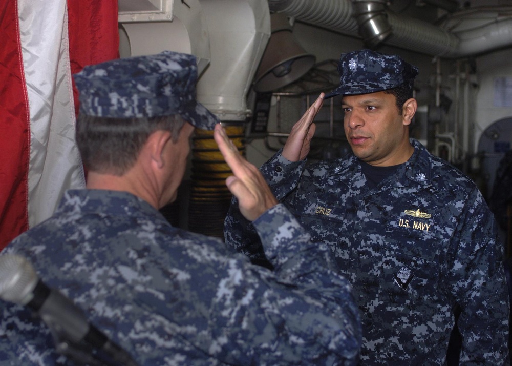 USS Mason Change of Command