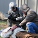 Military Police practice treating casualties