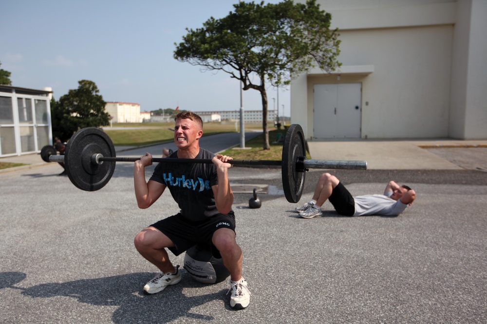 Warrior athletes train with versatility