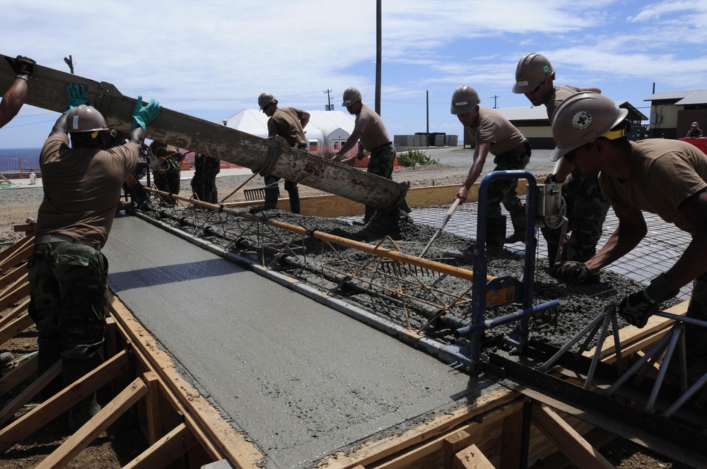 DVIDS - Images - NMCB 28 Seabees Build at Camp America [Image 3 of 10]