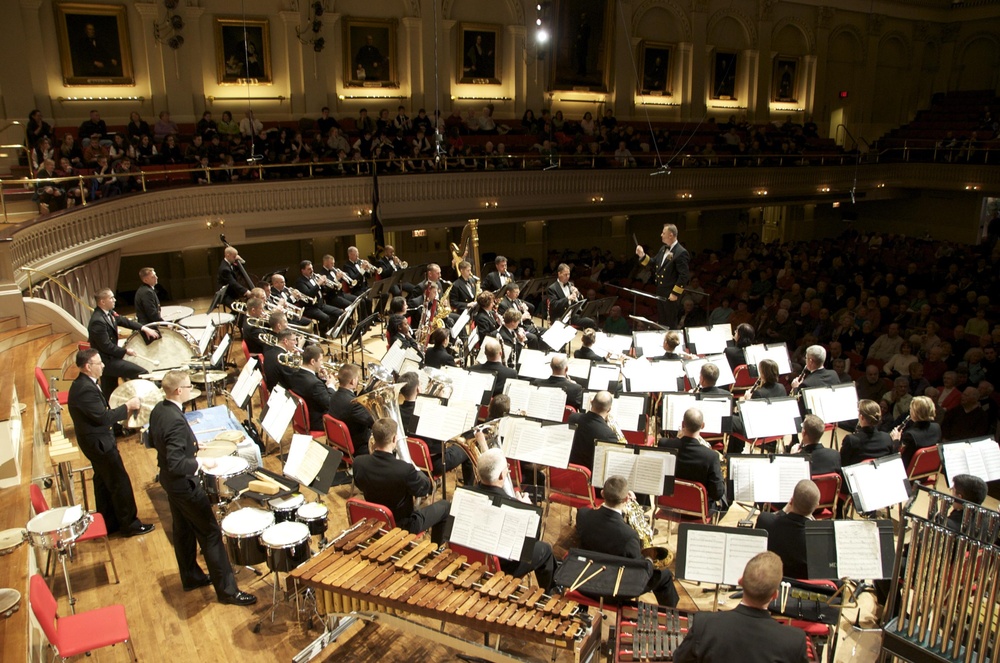 US Navy's Concert Band in Worcester