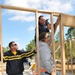 USS Klakring Sailors Build a home for Habitat for Humanity