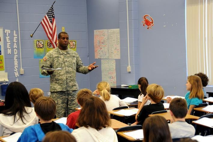 Florida National Guard Counterdrug DDR school program