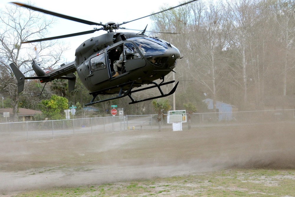 Florida National Guard Counterdrug DDR program in schools