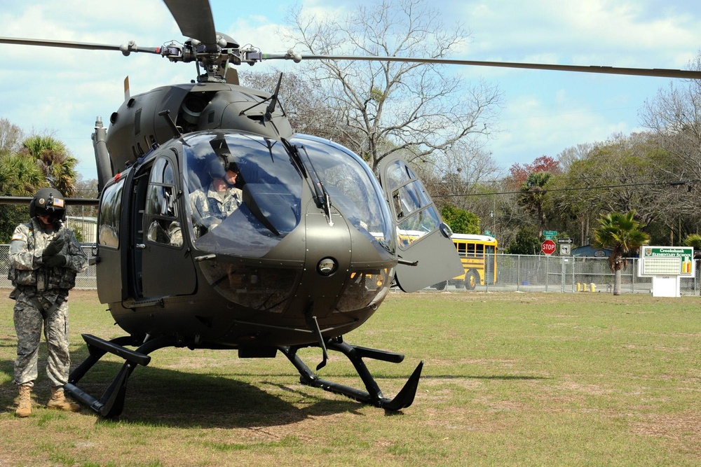 Florida National Guard Counterdrug DDR program in schools