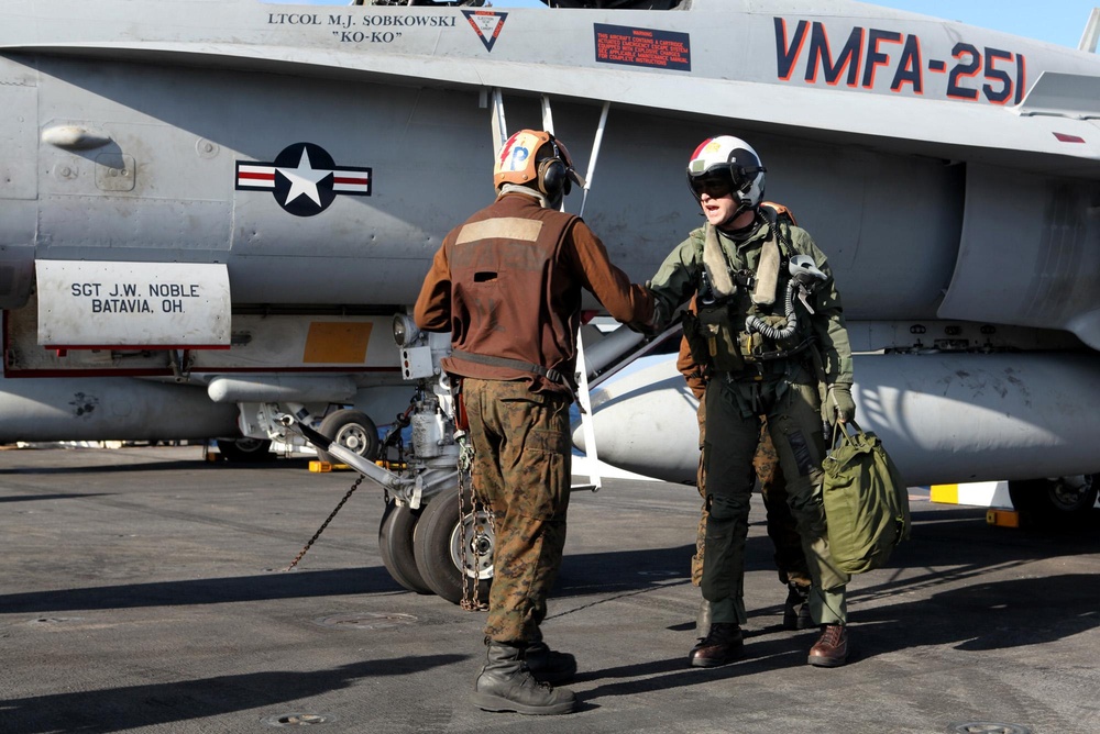 VMFA-251 powerline stays on top