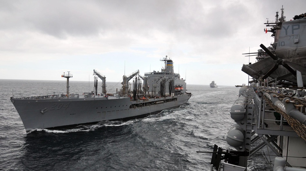 USS Boxer Replenishment